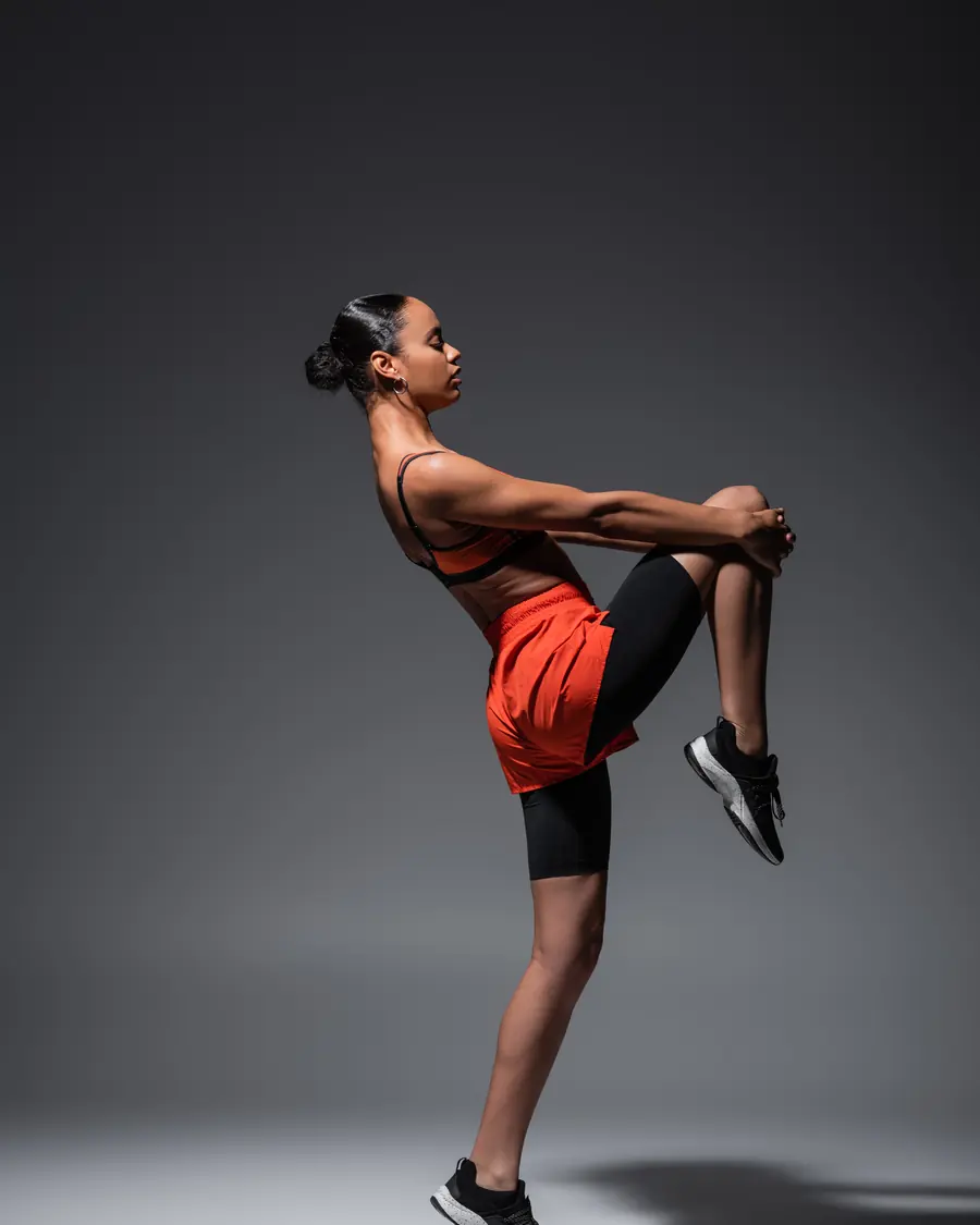 Treinamento de performance, atleta em aquecimento