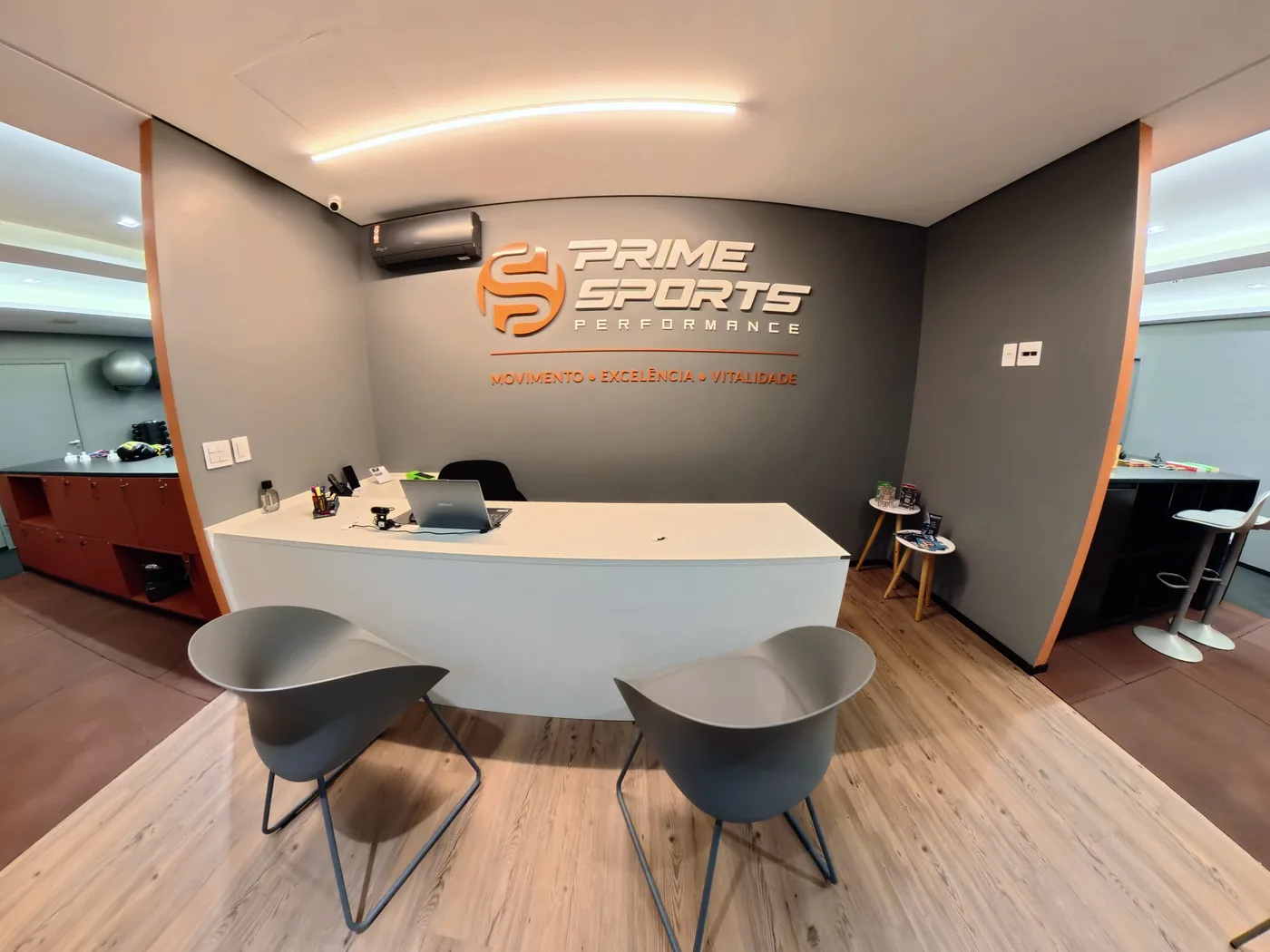 Recepcao da Prime Sports Performance