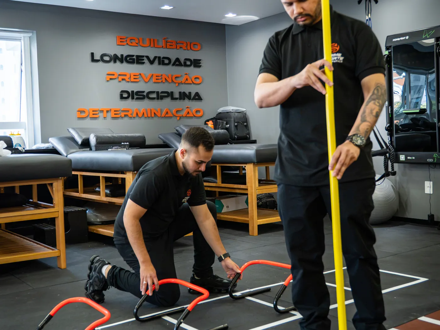 Avaliação funcional na pista da Prime Sports Performance