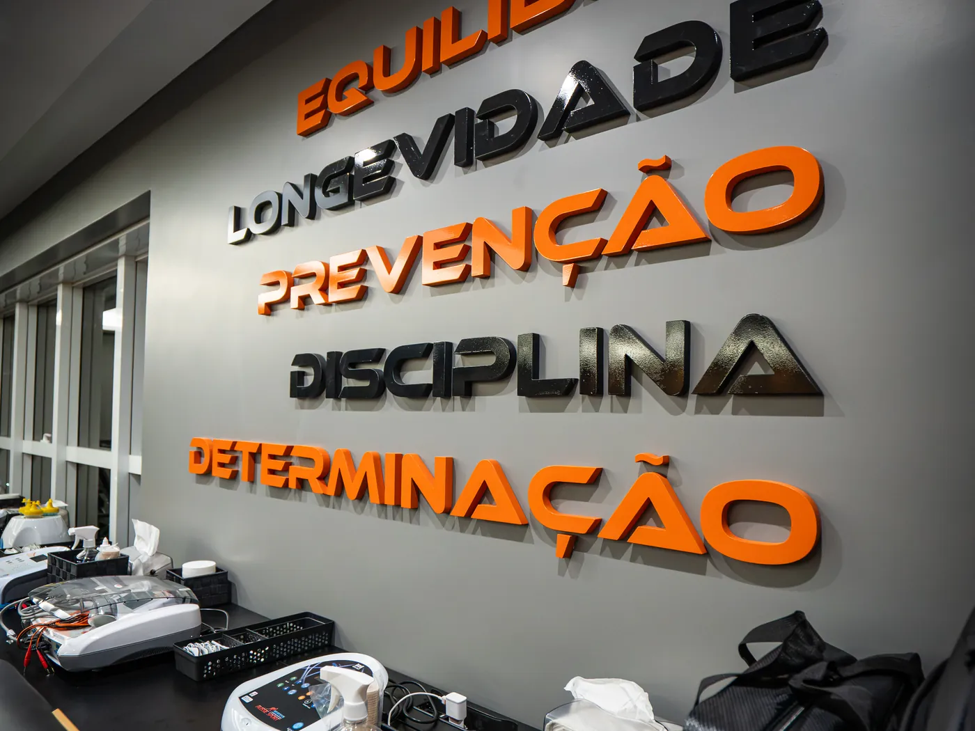 Salas de atendimento de fisioterapia da Prime Sports Performance
