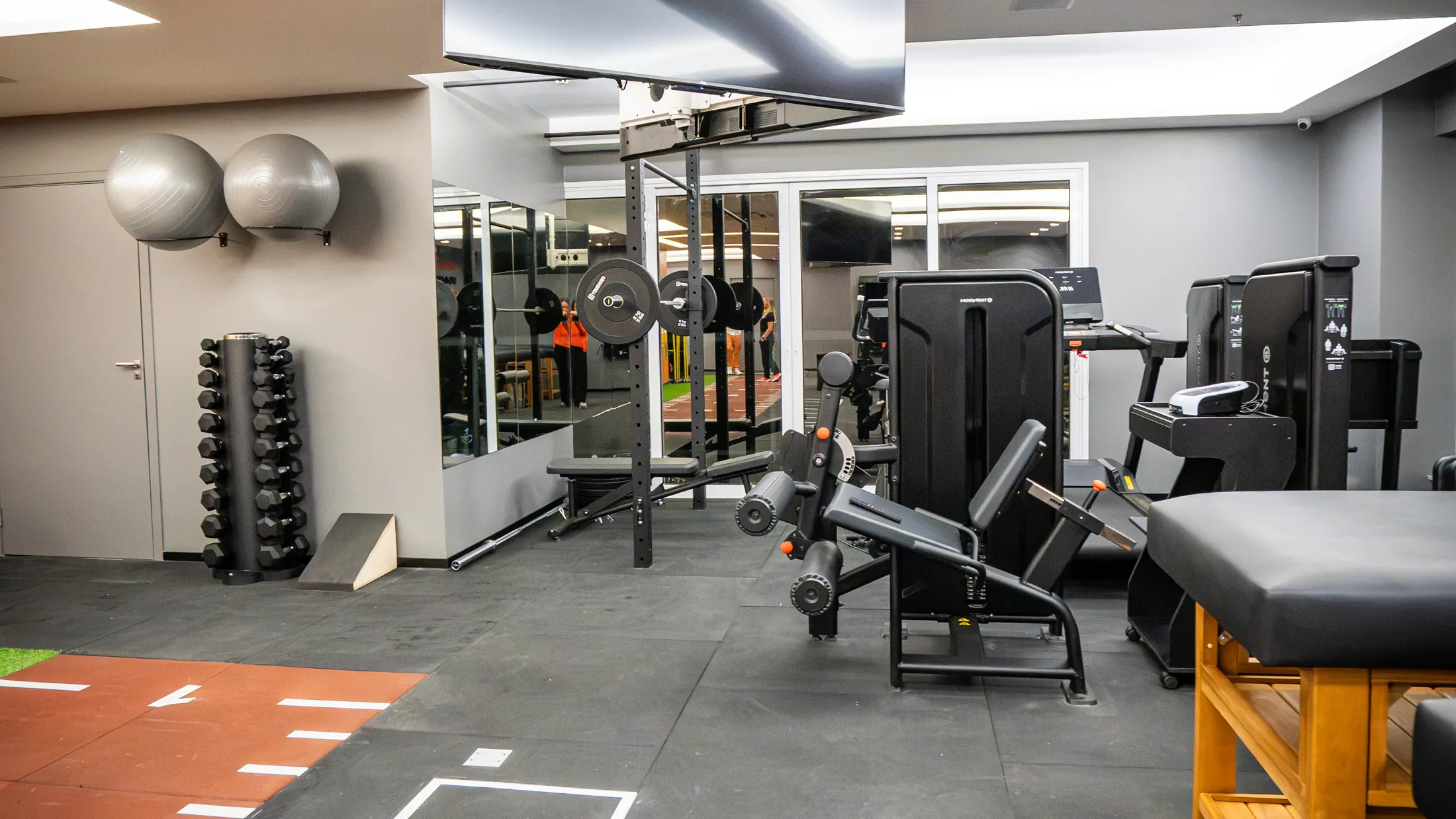 Area de musculacao da Prime Sports Performance