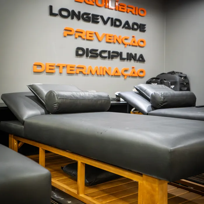 Sala de atendimento de fisioterapia da Prime